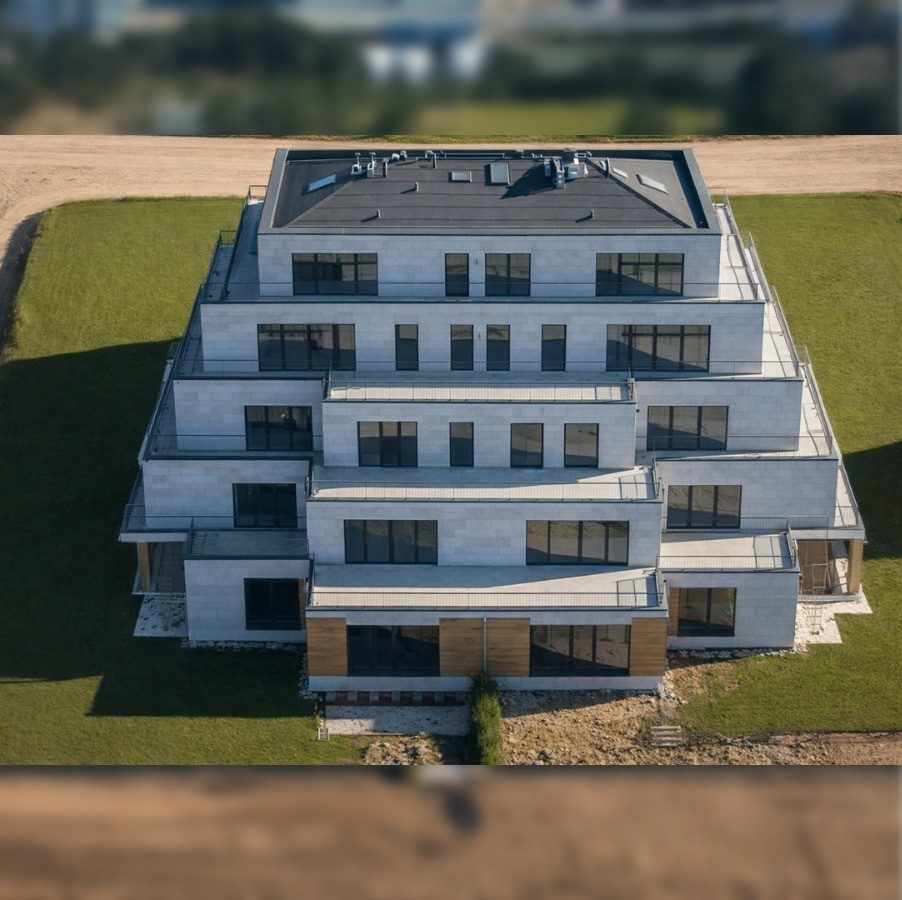 Architectural render of the six-floor Amore Landmark building